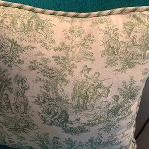 Toile Pillow